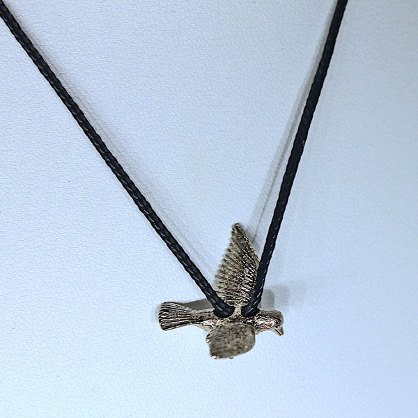 Collier avec pendentif oiseau volant - Mod. C