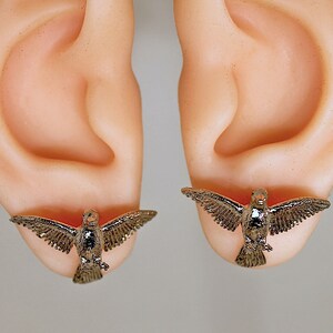 Bird themed earrings - B