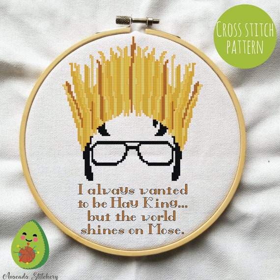 Dwight Schrute Hay King The Office — Avocado Stitchery