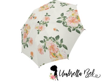 Beautiful Rose umbrella, rain umbrella, rose, rain umbrella, pretty umbrella, girl umbrella, umbrella for women, gift for her