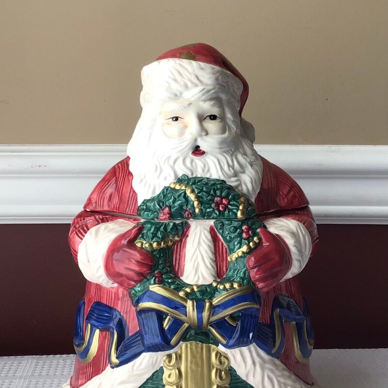 Christmas Cookie Jar Etsy