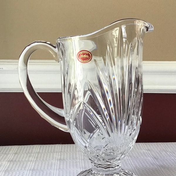 Crystal Pitcher Etsy