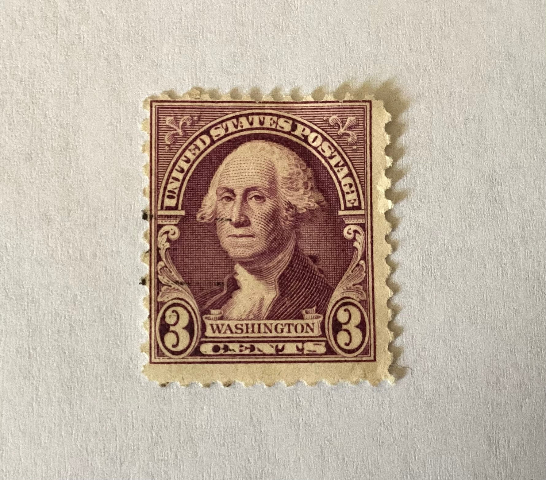 1932 George Washington 3 Cents US Postage Stamp - Etsy Denmark display picture 1