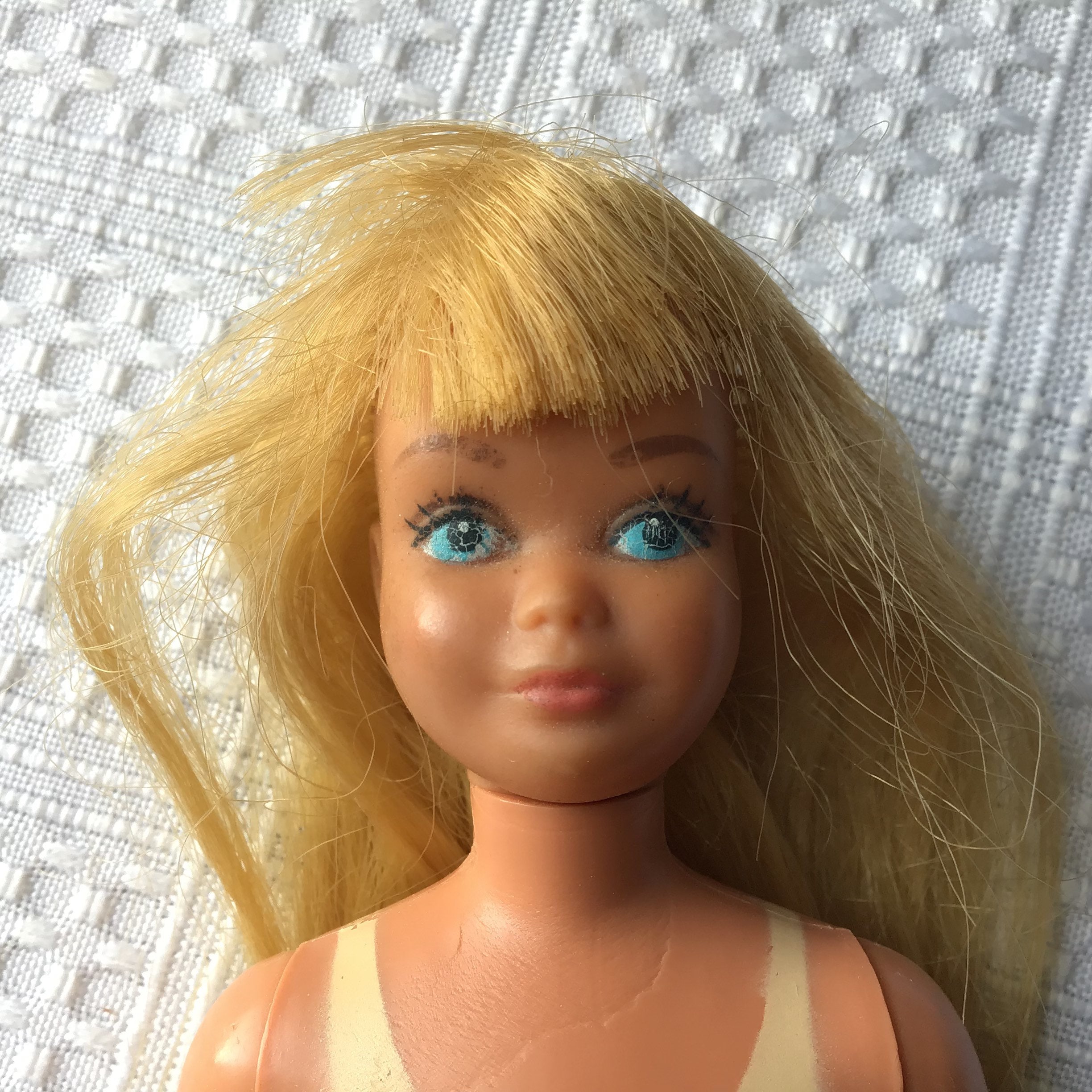 1967 Mattel Inc. Barbie Skipper Doll, Made in the Philippines, 9