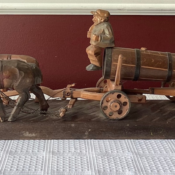 Donkey and Cart Etsy