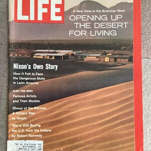 Vintage Life Magazine March 23, 1962 - Nixon’s Own Story