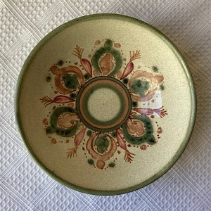 Vintage Studio Ceramic Pottery Bowl, Marked, 6 7/8” W x 2 1/8” T, (repaired)