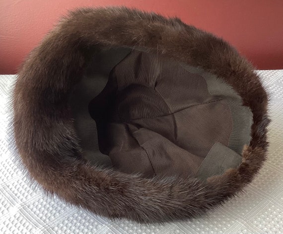 Vintage Acrylic Faux Fur Hat - image 6