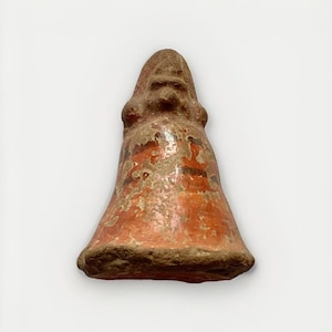Pre-Columbian Cholula Fap Female Figurine, 2.5&quot; Tall