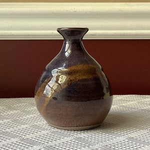 Vintage Westwind Potters Pottery Vase, Harpers Ferry, WV, USA, 1985, 5 1/4” T
