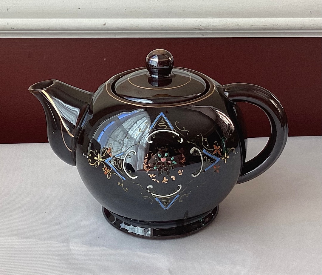 Vintage Occupied Japan Ceramic Teapot Etsy