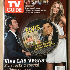 Lot of 3 Vintage Magazines Featuring Elvis Presley: US, Elvis & TV Guide
