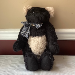 Vintage Ashton-Drake Galleries Plush Bear, No. 0447, Pamela Wooley, 13&quot; T.