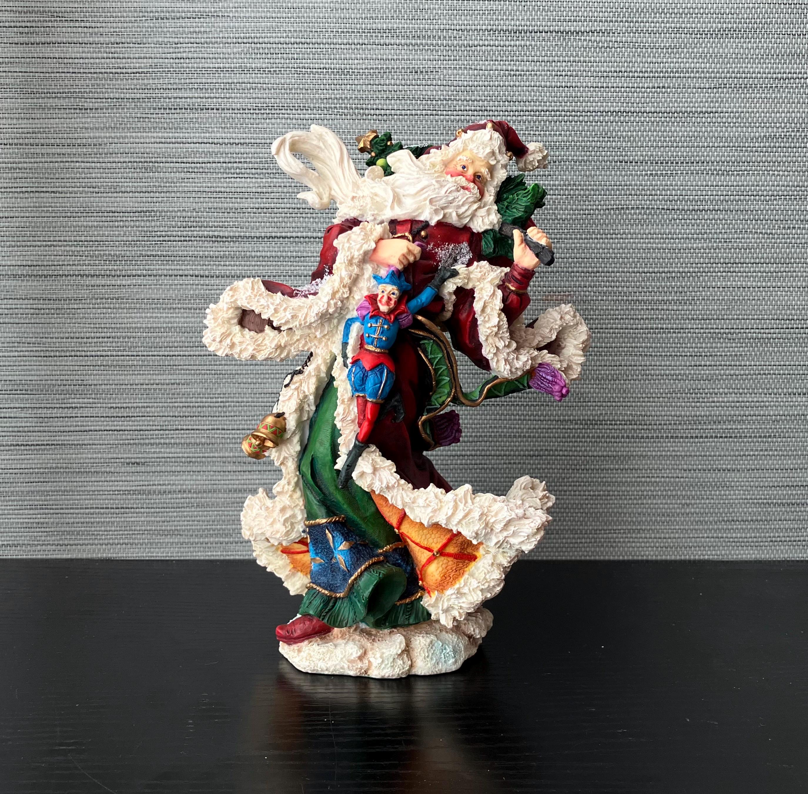 1999 Porcelain Santa - Etsy