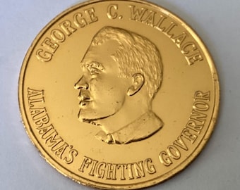 US Mint George Wallace Alabama's Fighting Governor Medal