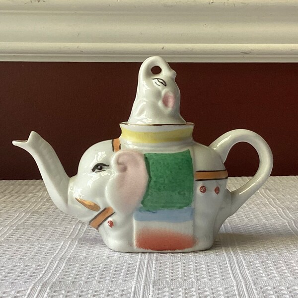 Elephant Teapot Etsy