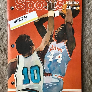 Vintage The World Of Sports Stamp Album