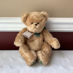 Ashton-Drake Galleries Plush Bear, May “Birthstone Bear”, + Tag, No. 1069, 1997