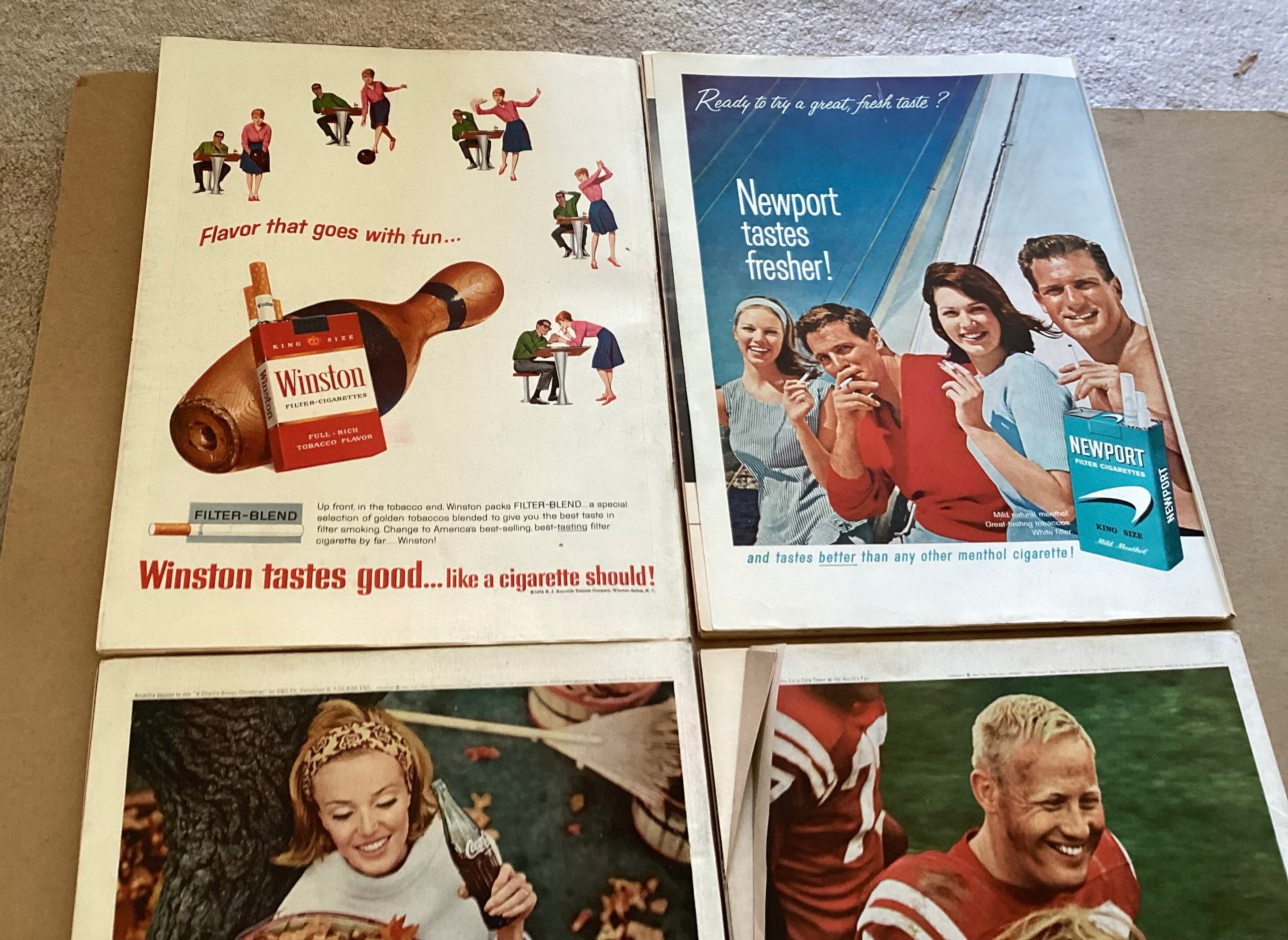 GS MAGAZINEセット　20年前ぐらい Lot of 4 VTG Life Magazines 1965 (feb 19, Sep 17, Nov 19