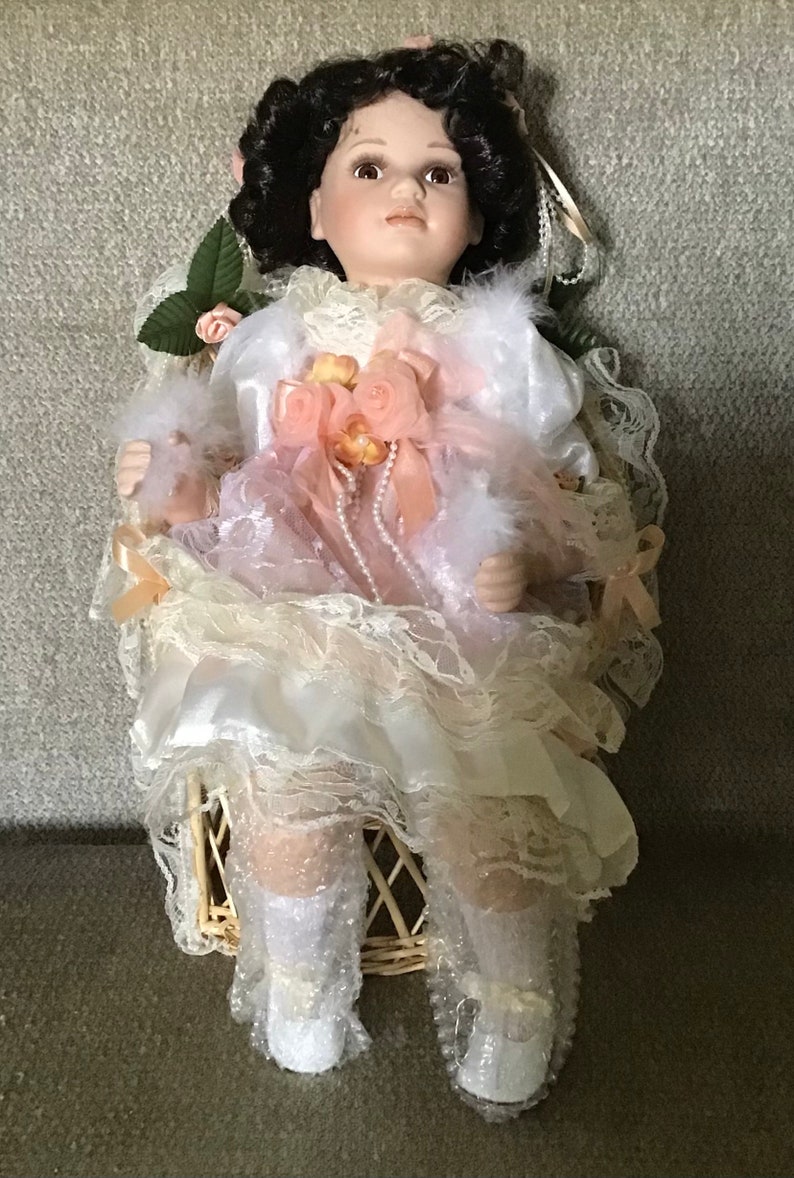 Vintage Rose Collection Doll Rochelle Ltd Edition. With COA Etsy