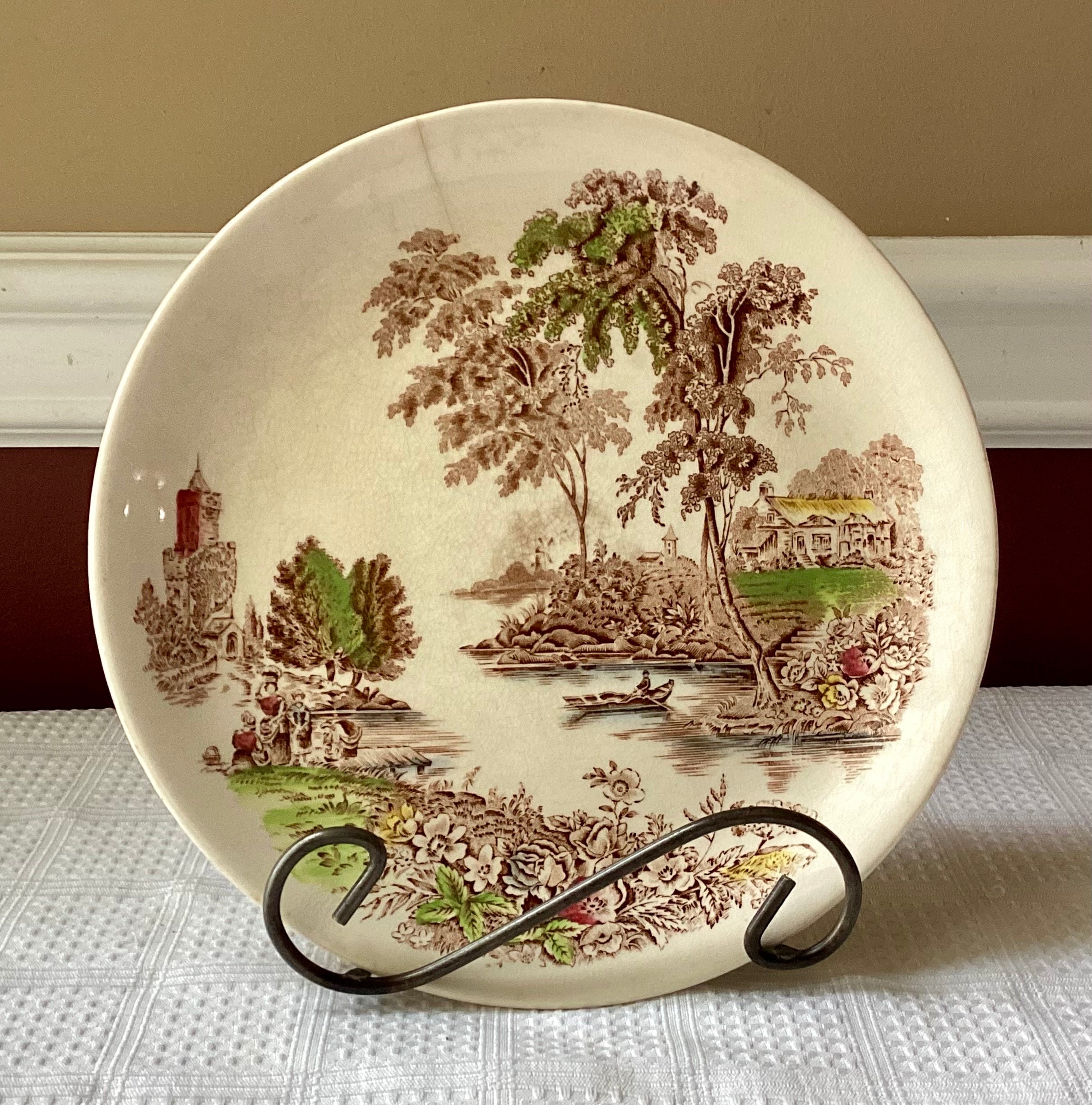 ヴィンテージ Swinnertonプレート　6枚セット皿　Parisienne Swinnertons China - Etsy