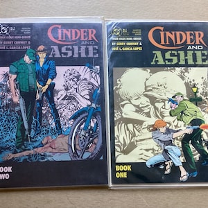 Lot of 2 DC Comics Cinder and Ashe Comic Books, No. 1 & No. 2