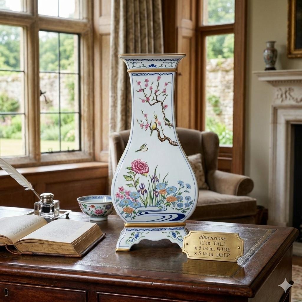 Franklin Mint Vases - Etsy