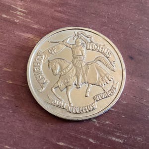 Vintage 1971 Mardi Gras Token, New Orleans, Knights of Momus, The Weaker Sex