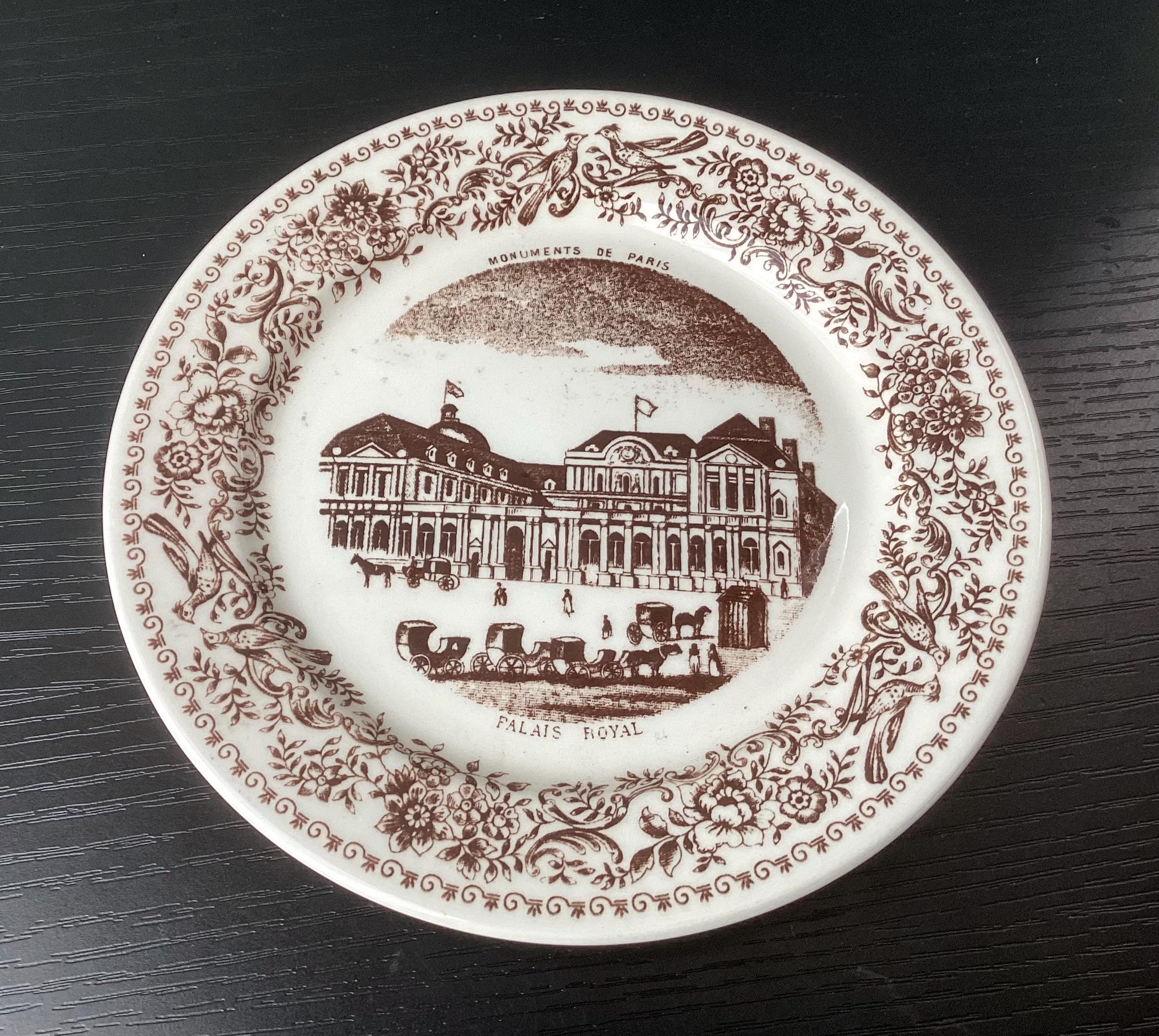 VTG French Faience Gien 