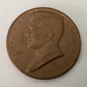 Vintage John F. Kennedy Inauguration 1961 Bronze Medal