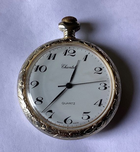 Chantel quartz pocket watch deals