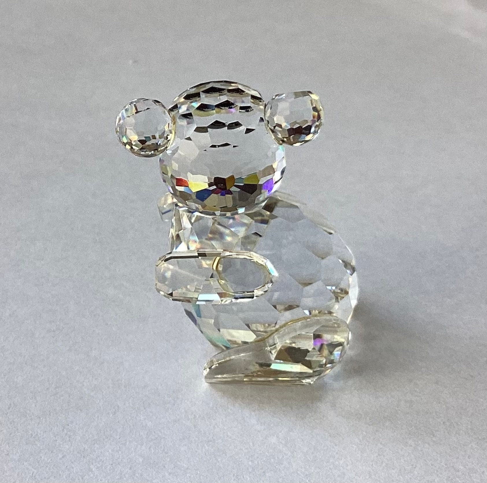 Vintage Miniatura Swarovski Crystal Koala Bear Figurine 1 - Etsy España