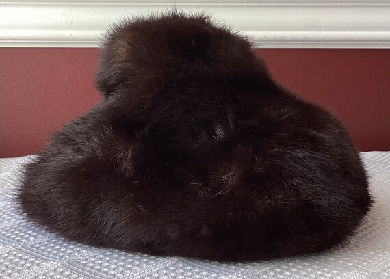 Vintage Acrylic Faux Fur Hat - image 4