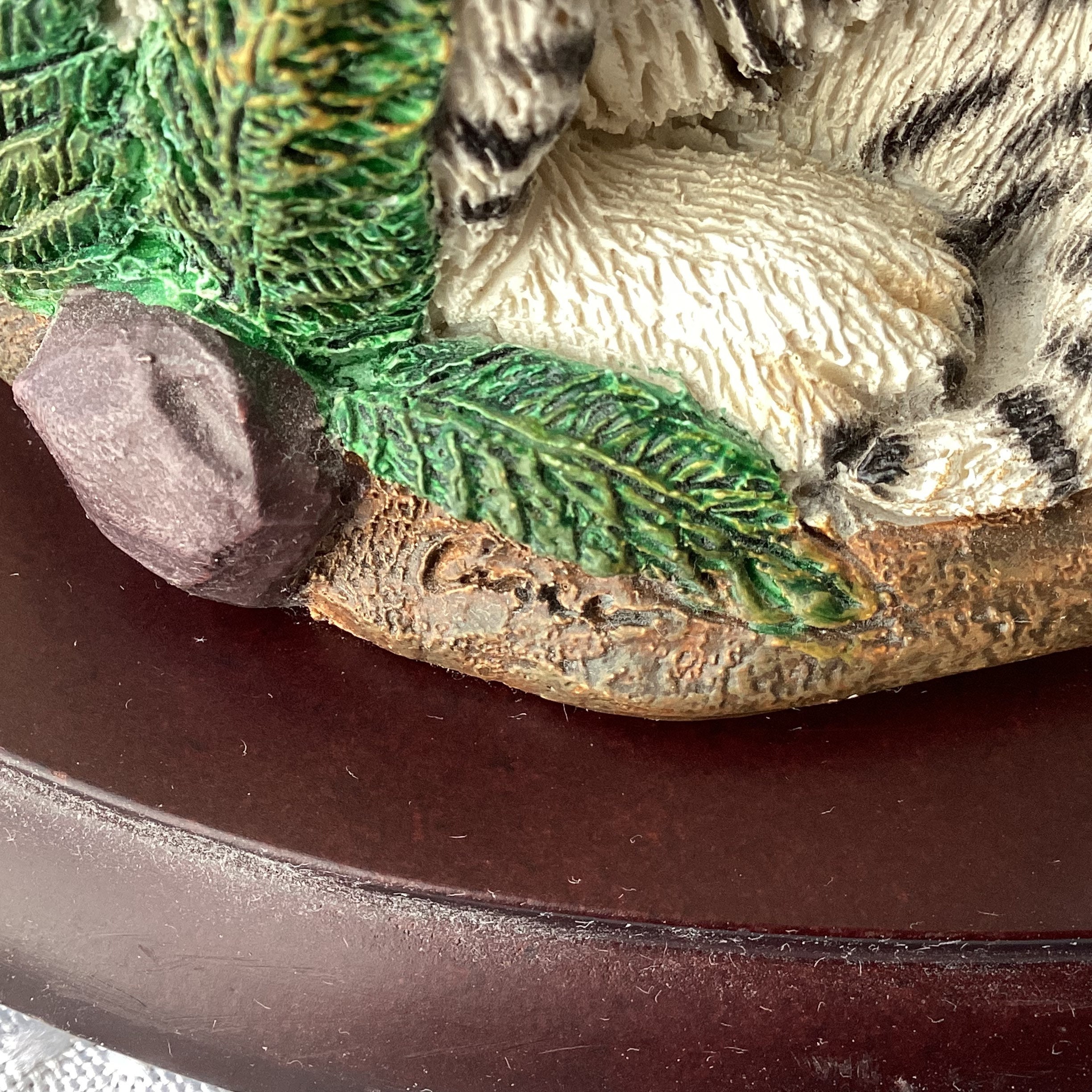 Vintage Living Stone generations White Tiger & Cub Figurine - Etsy