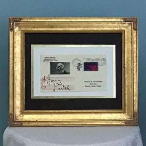 Extremely Rare Harry Partch Autograph on Stamped Envelope