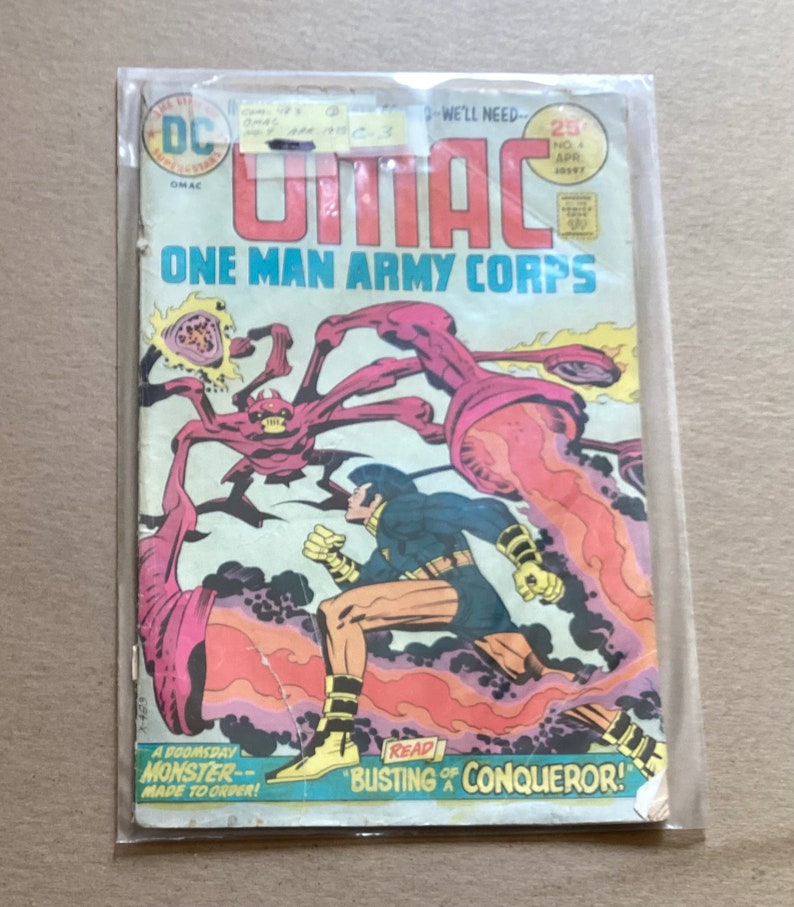 vintage-dc-super-stars-omac-comic-book-no-4-apr-1975-etsy