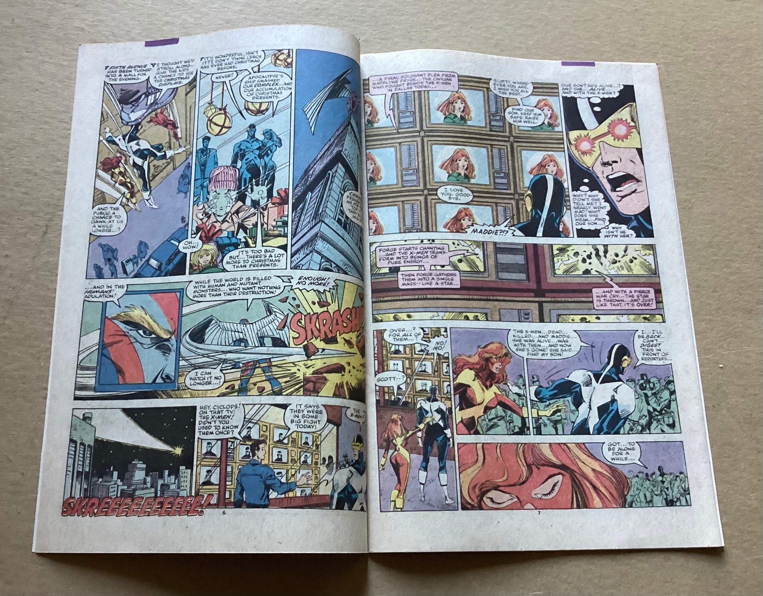 VTG Marvel Comics X-factor Comic Book, No. 27, April 1988 - Etsy