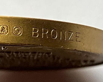 Gerald R. Ford Inaugurated 1974 Bronze Commemorative Medal, the