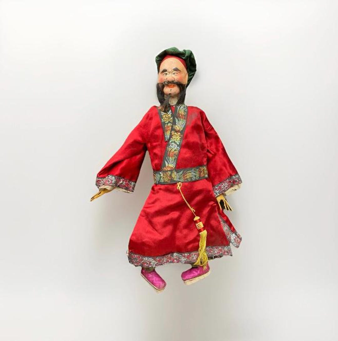 Antique Late Qing Dynasty Chinese Opera Doll, Chaozhou Puppet - Etsy