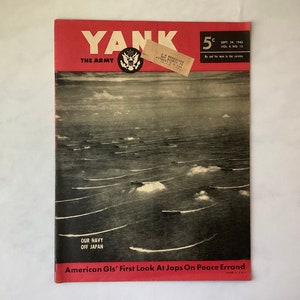 WWII Yank The Army Weekly Magazine, Sept 28, 1945, Vol. 4, No. 15