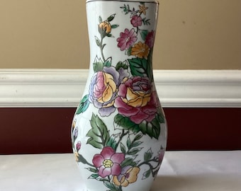 FRANZ Enchanted Garden 花瓶 フラワーベース FRANZ Collection Porcelain Vase: Hand-painted Cyclamen Floral