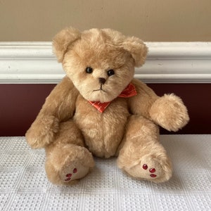 VTG Ashton-Drake Galleries Plush Bear January Birthstone, No. 1194, 1997, 10&quot;