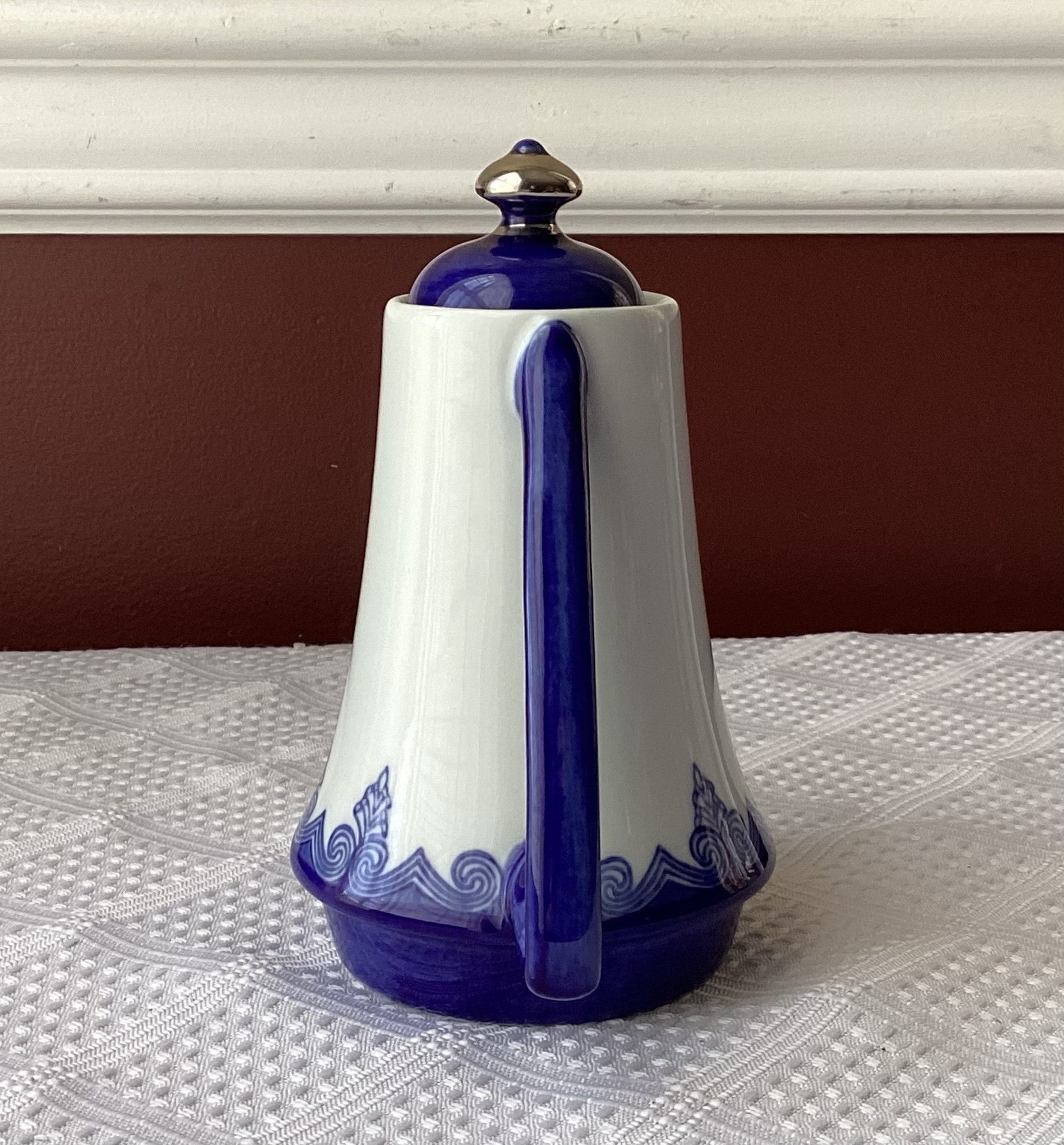 Small Vintage Bombay Porcelain Teapot Made in China Blue & Etsy