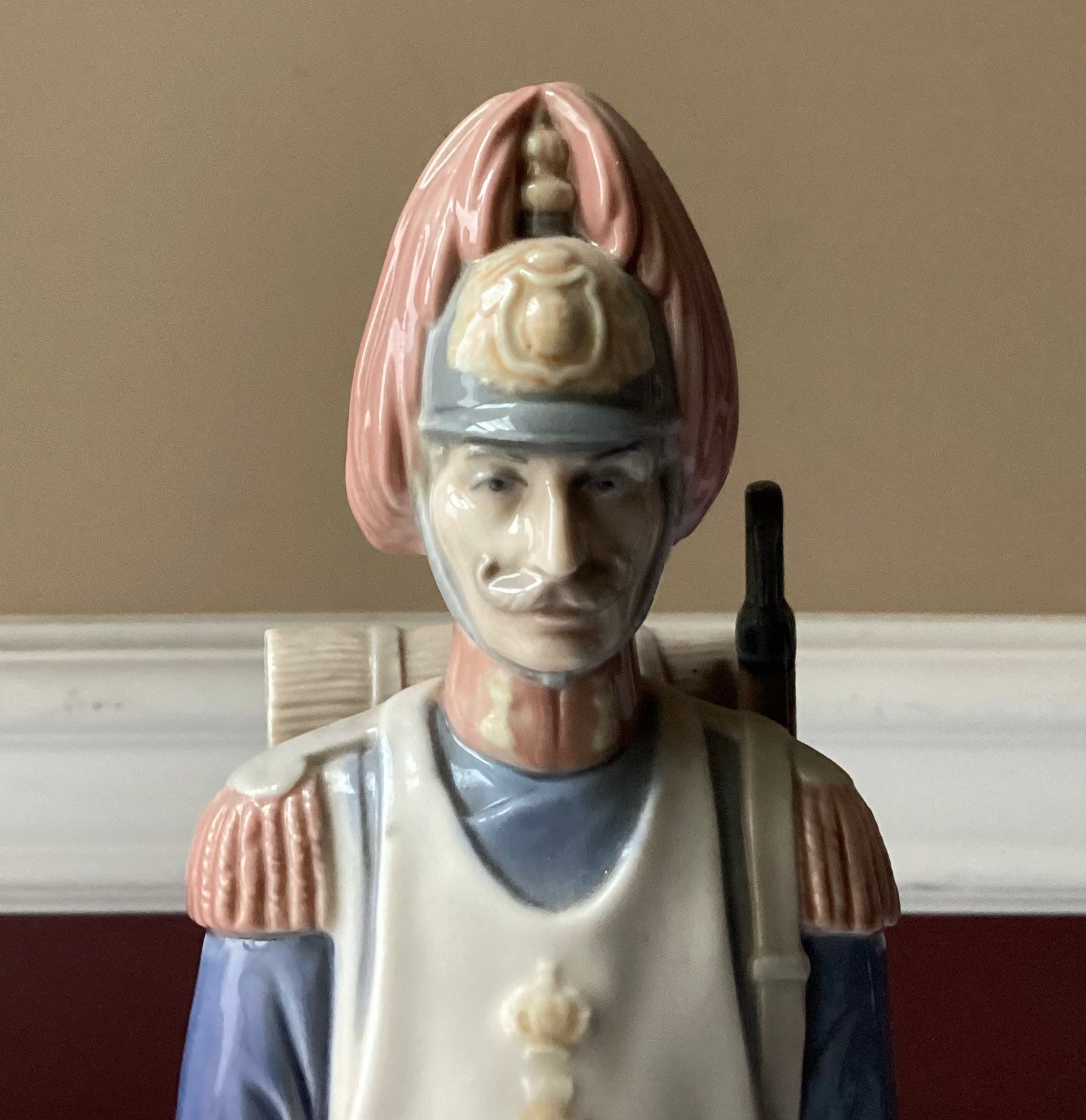Vintage Lladro Soldier Porcelain Figurine Spain 4839 12 Etsy