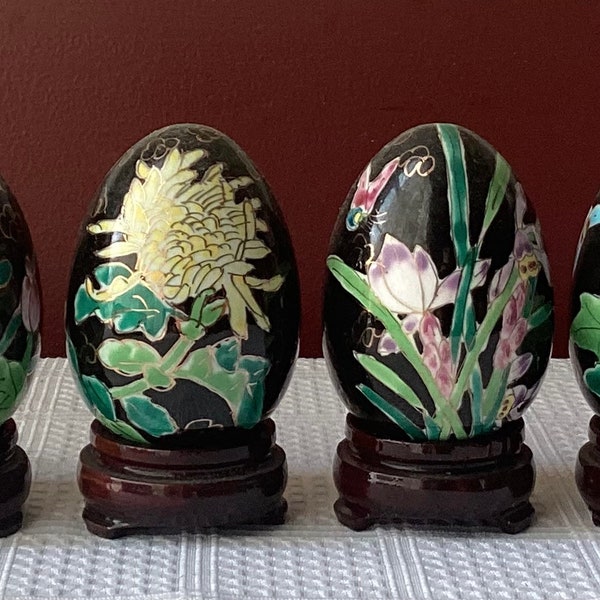 Chinese Porcelain Egg Etsy