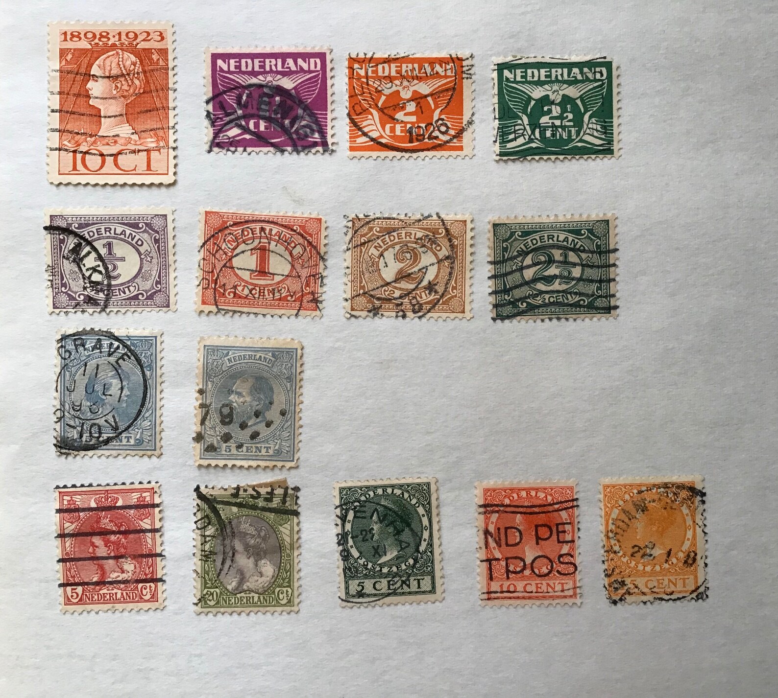 Netherlands 300 Different Stamps Collection | Collector's Set For Philately Enthusiasts