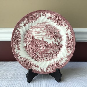 Vintage Churchill Porcelain Plate Made In England, 10”