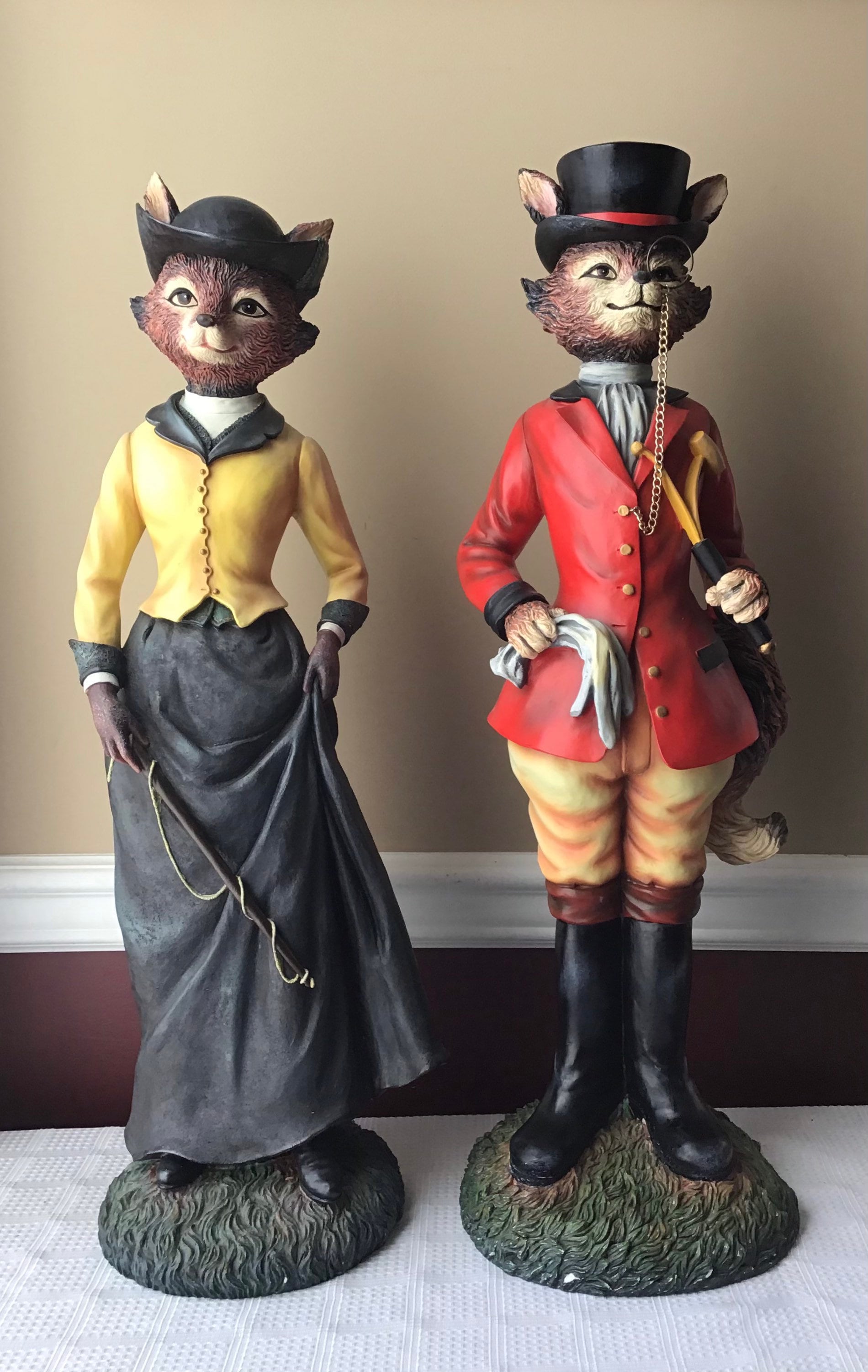 Vintage 26” Winterthur Mr and Mrs Lord Fox Museum Garden Library