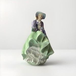 Vintage Royal Doulton Bone China Top o’the Hill Figurine # HN 1833, England