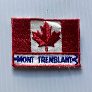 Vintage Mont-Tremblant  Québec Canada Ski Patch/ Vintage Sports Patch